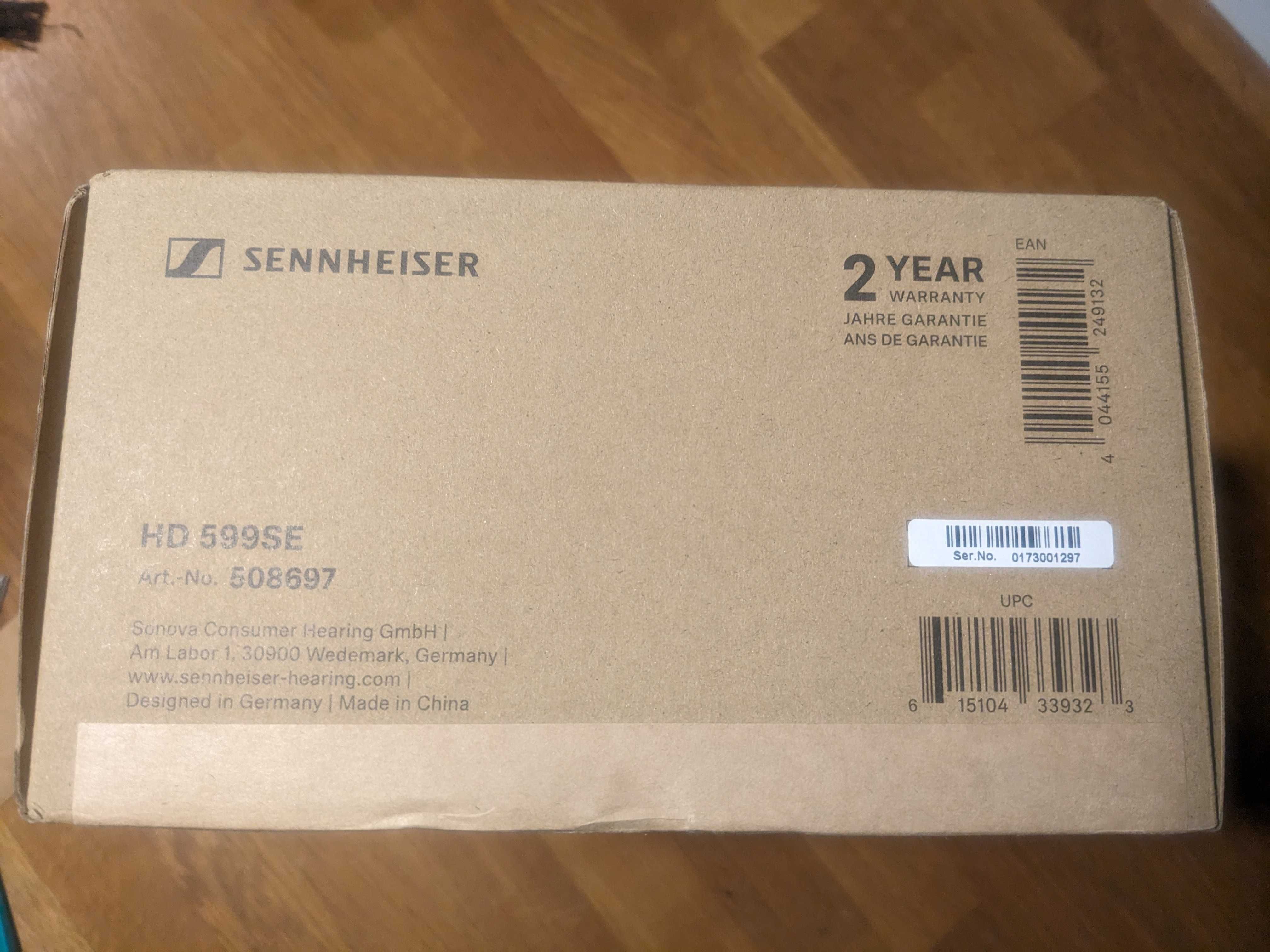 Слушалки Sennheiser HD599 SE, неразопаковани