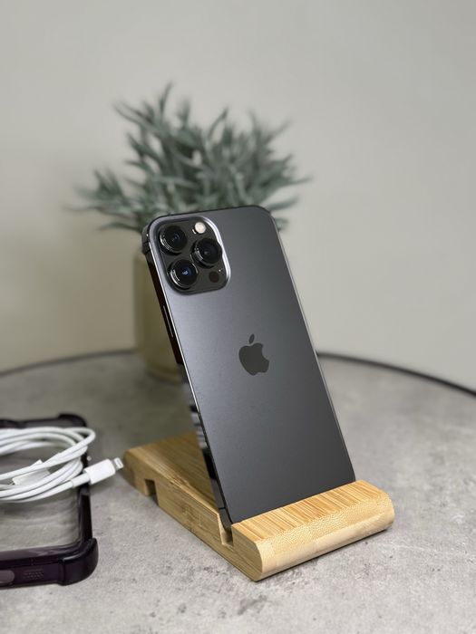 iPhone 13 Pro Max Graphite 256 |  91% /husa / cablu impecabil ca nou !
