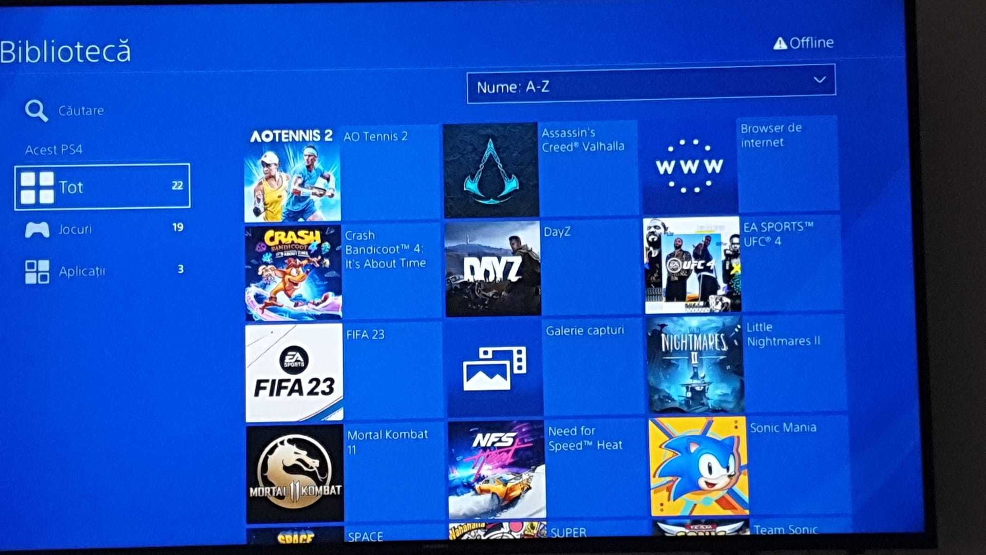 PlayStation 4 PS4  Modat 11Hen cu 30 jocuri FIFA 24