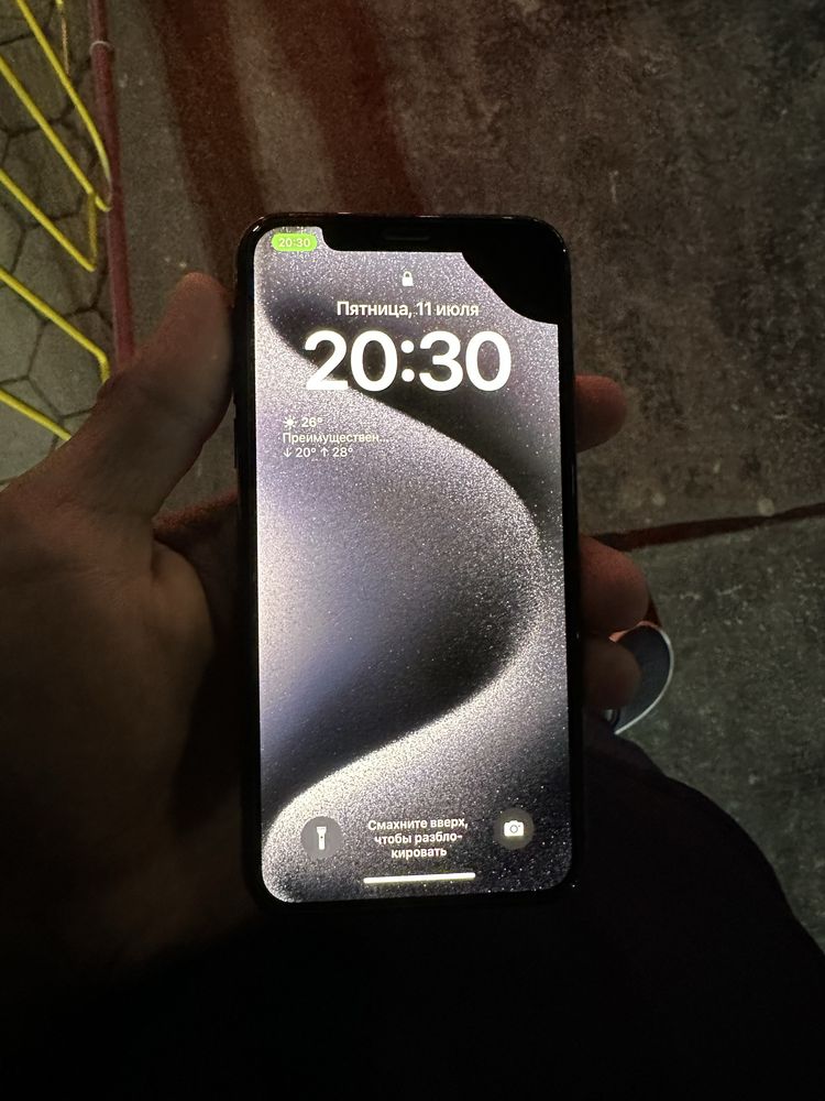 Iphone X Ochlmagan hichqati almashmagan hamyogʻi zoʻr ishlidi