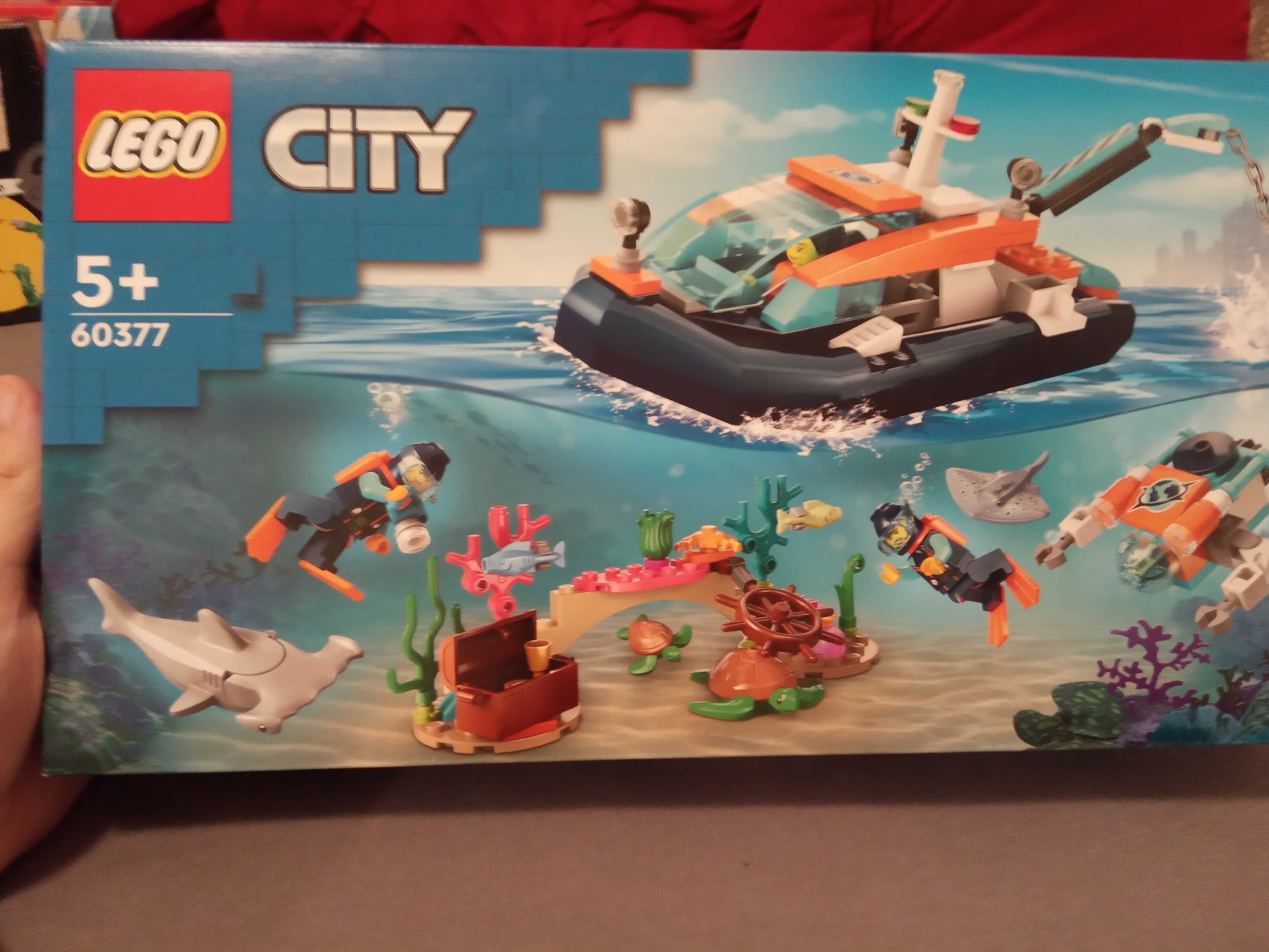 Lego 60377 barca pentru scufundari nou, sigilat