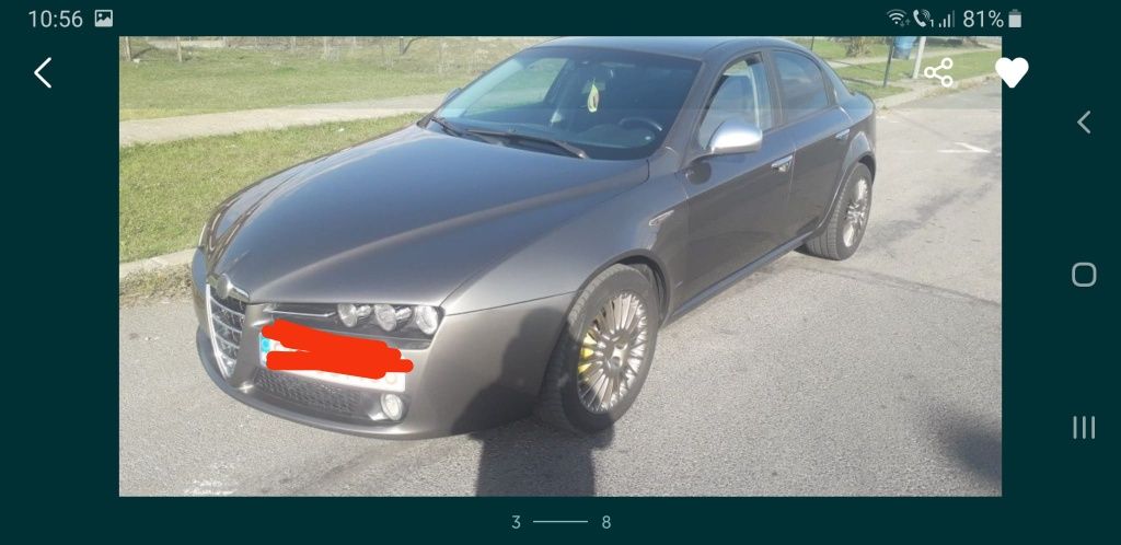 Alfa Romeo 159 ,1.9 jtdm