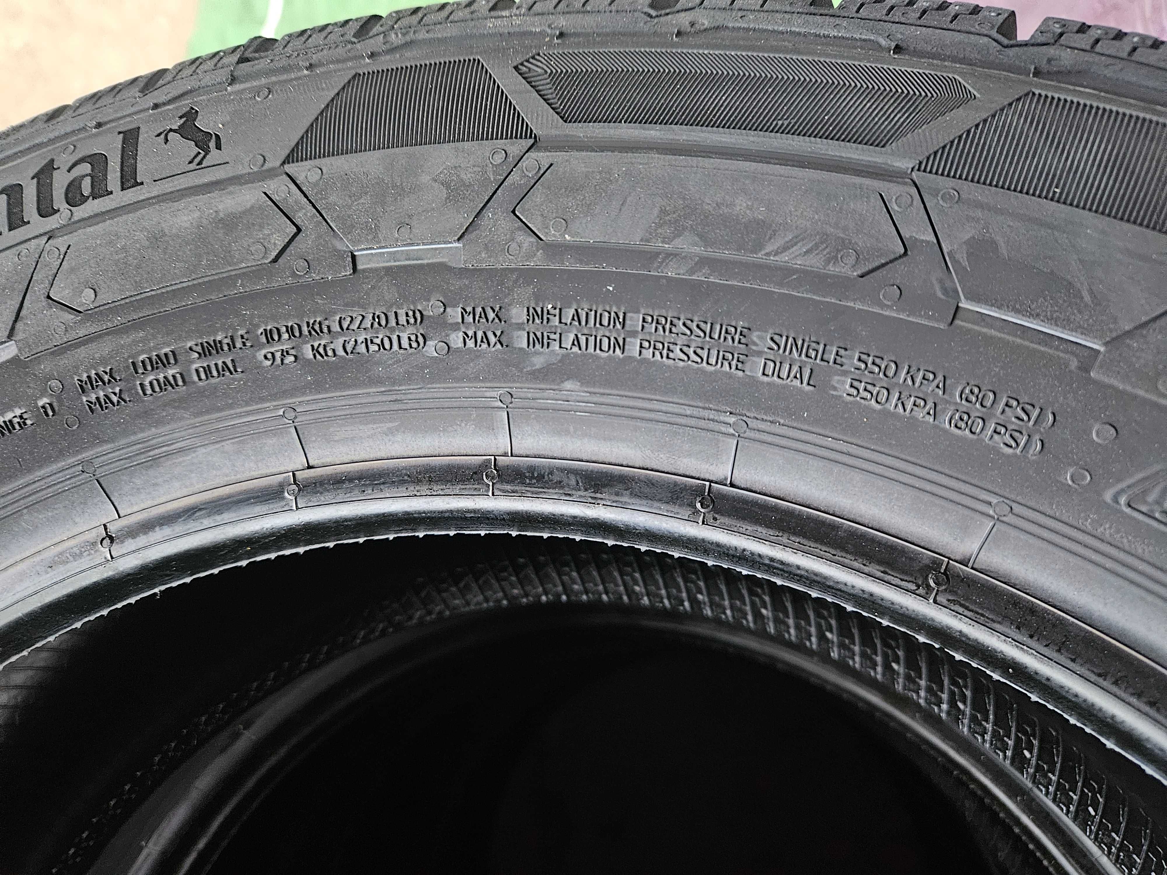 4 Нови бусови зимни гуми 215/60R17C Conti VanWinter 109T 8PR DOT4124