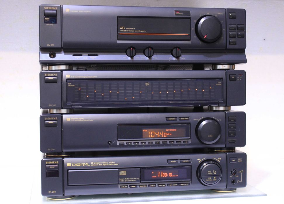 Linie audio Siemens,Amp,Cd,EQ,Tuner,2x40W.
