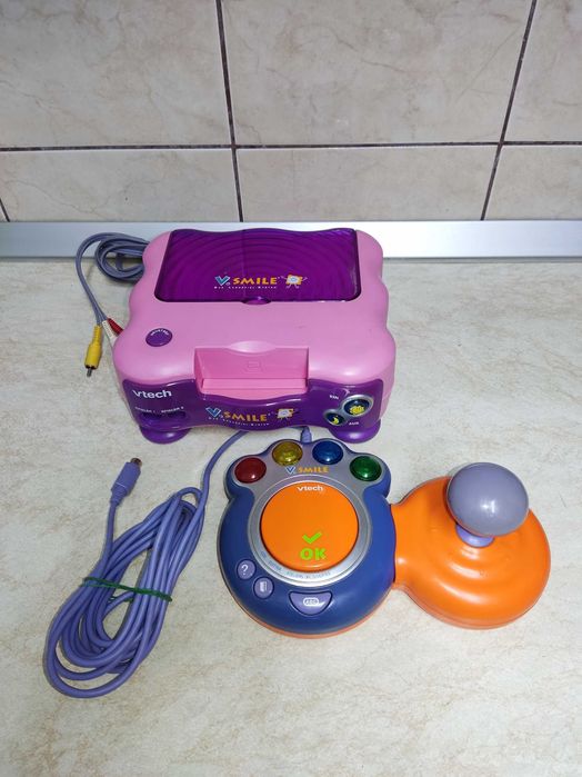 Consola de invatare prin joc pe televizor, Vtech V.Smile /TV
