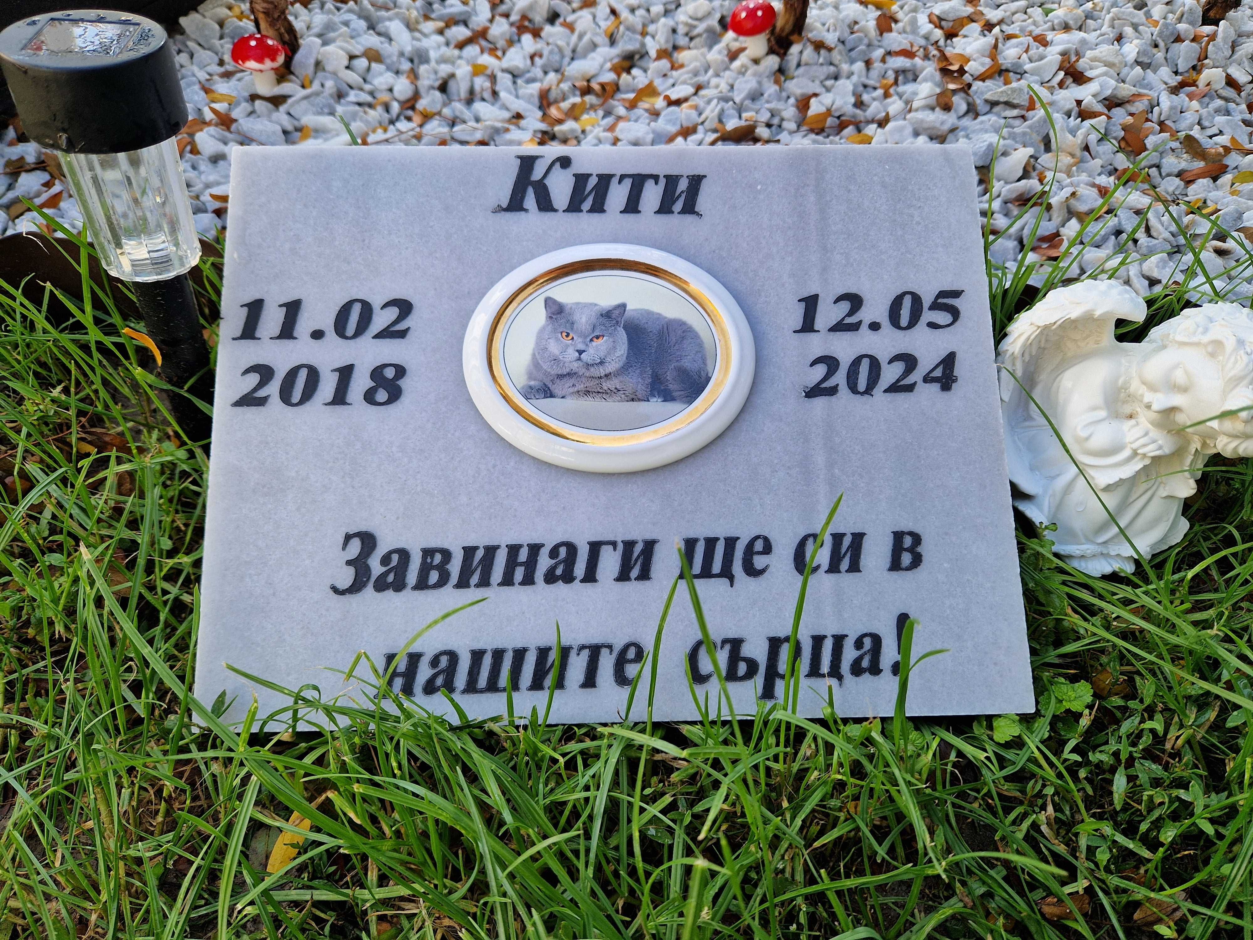Надгробна плоча за домашен любимец