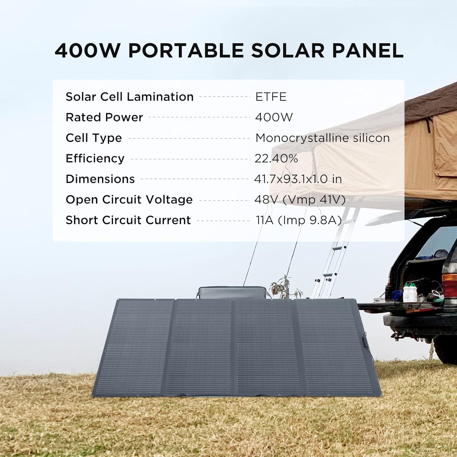EcoFlow 400W сгъваем соларен панел