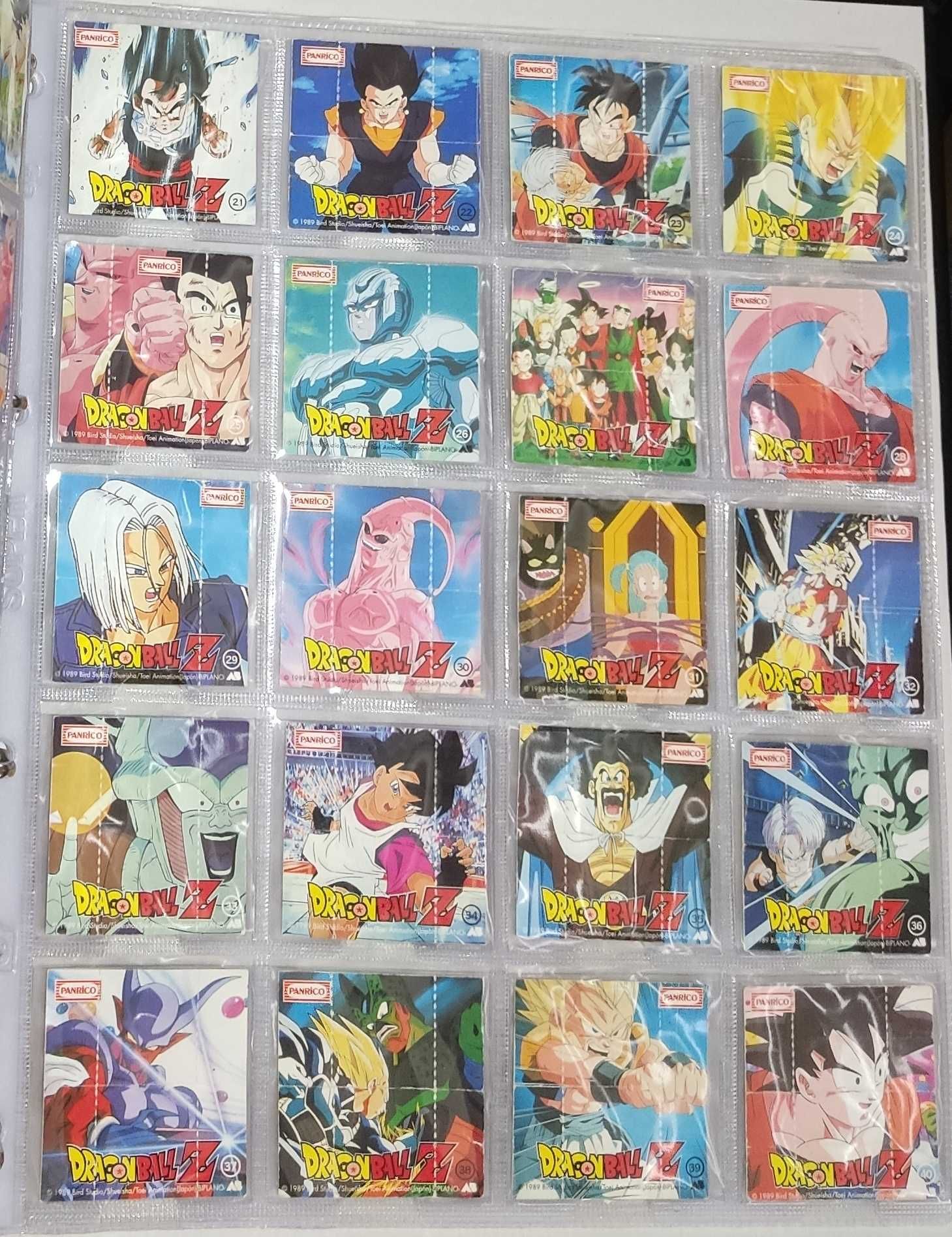 Colectie 40/40 Completa Rara Flip-Flop Dragon Ball Z (DBZ) Panrico '89