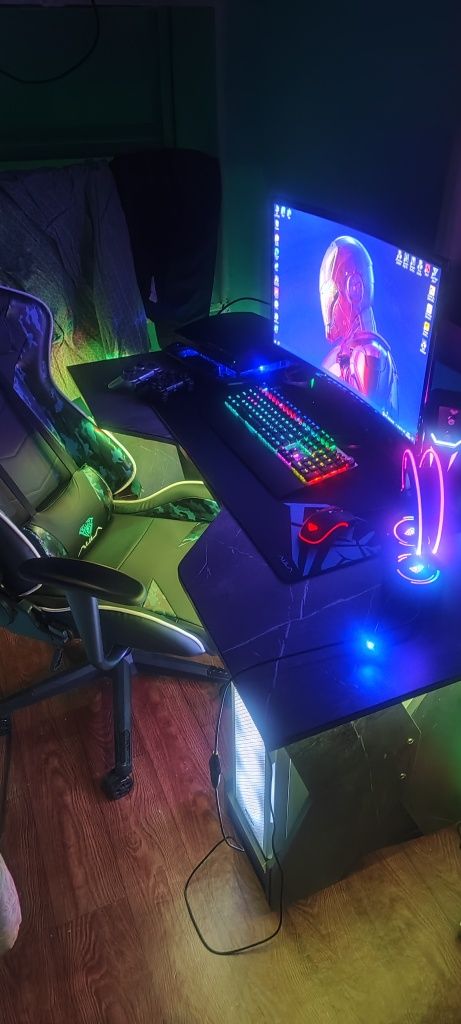Игровой ПК RTX 3050 + монитор, стол, кресло | Oʻyinchi PC to‘plami
