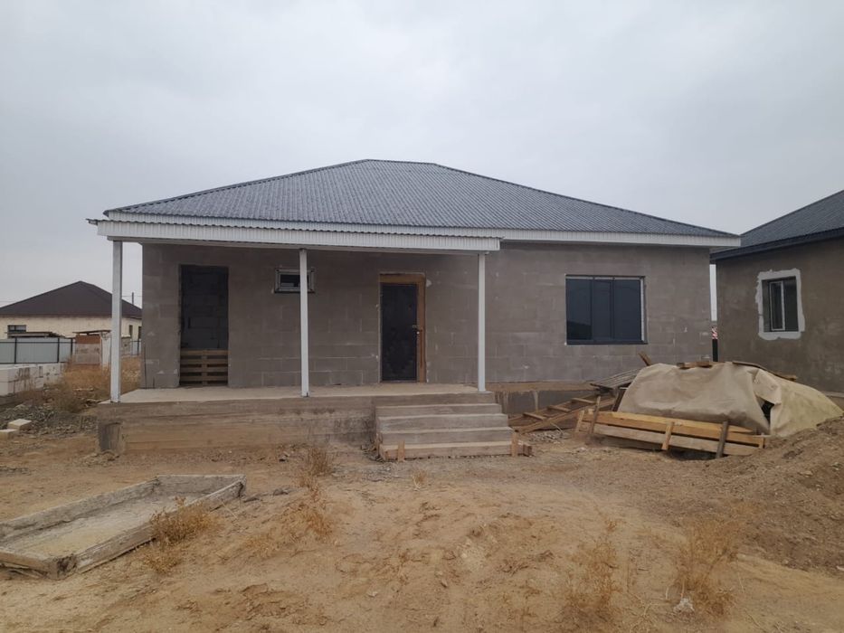 Продаётся черновой дом в г. Жезказган, западный район.