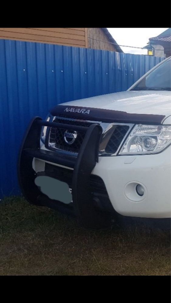 Таран Кенгурятник push bar pathfinder navara Nissan