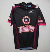 Дамска колоездачна тениска Jersey Bonfanti Pink Pop Размер S