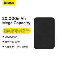 Baseus Magnetic Wireless 20W Power Bank 20000mAh For iPhone 12/13 & 14