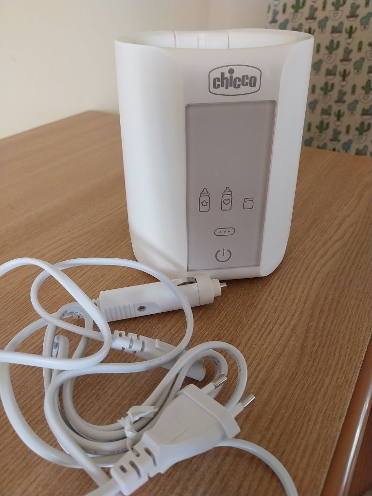 Incalzitor electric Chicco 2 in 1 cu adaptor pentru autovehicul