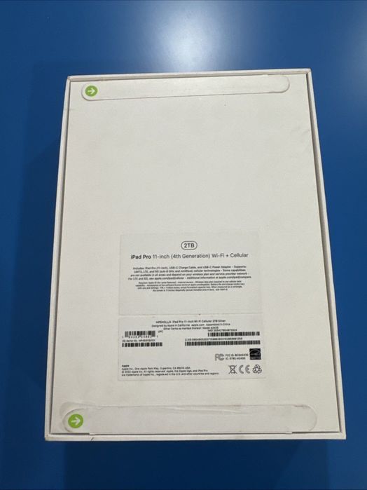 11" iPad Pro 4th gen m2 2TB