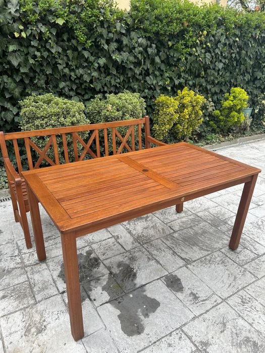 Masa + banca exterior