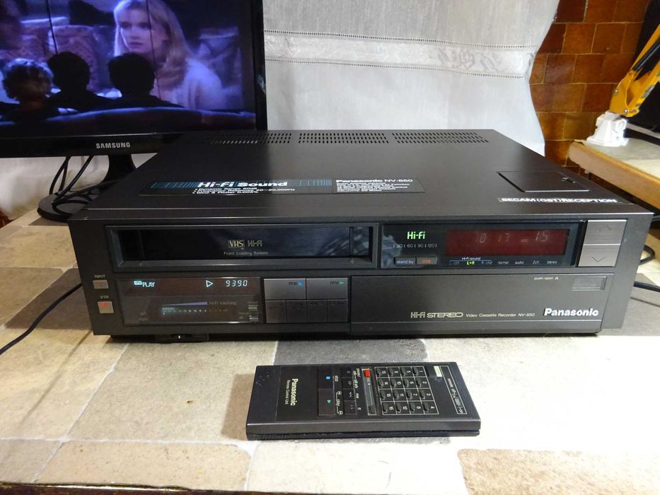 Video recorder vintage Panasonic /National NV-850 VHS HiFi stereo