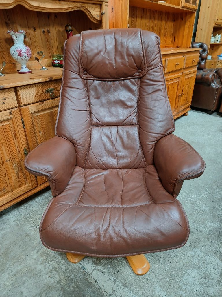 Relax кресло от естествена кожа