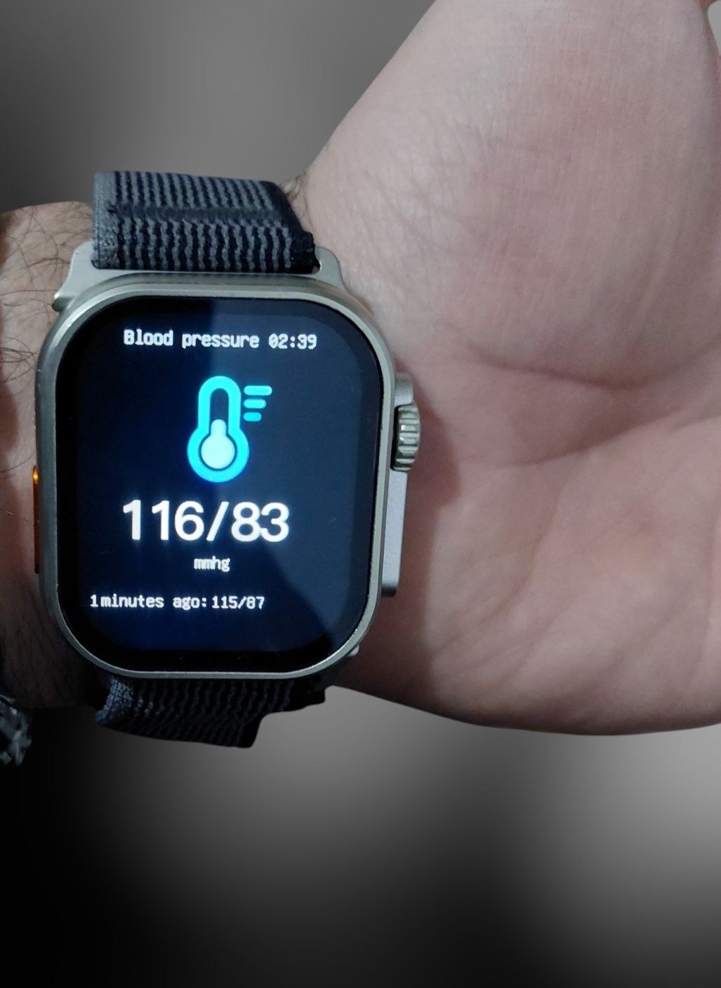 Смарт watch (часовник)8 Ultra, разговори, NFC, следене на здравни пока