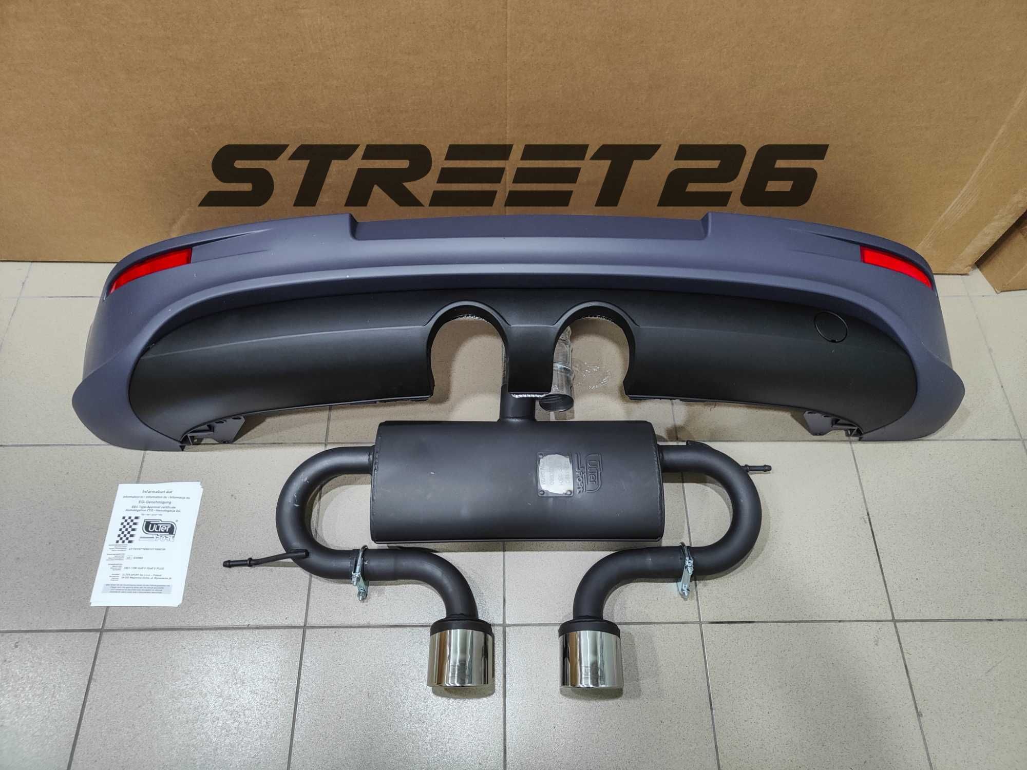 Kit Pachet GTI R32 Golf 5 Bara Fata Spate Faruri Evacuare (2003-2007)