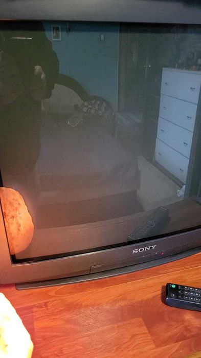 SONY tv color,tub TRINITON original+telecomanda sau schimb cu TV  led