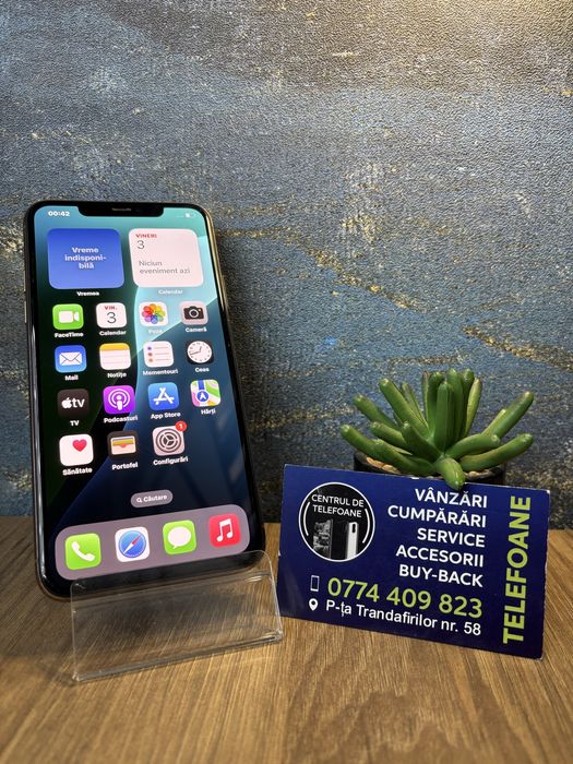 Iphone 11 Pro Max/256Gb/Garantie 2Ani Centrul de Telefoane/Rate