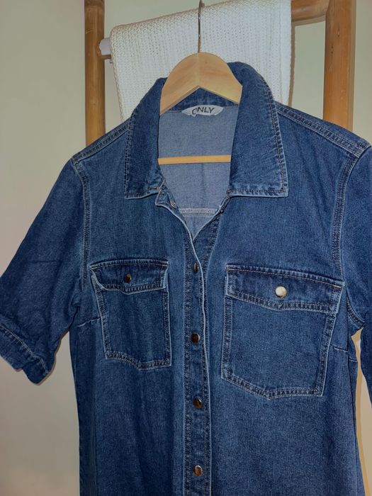 Дънкова туника - рокля  ONLY