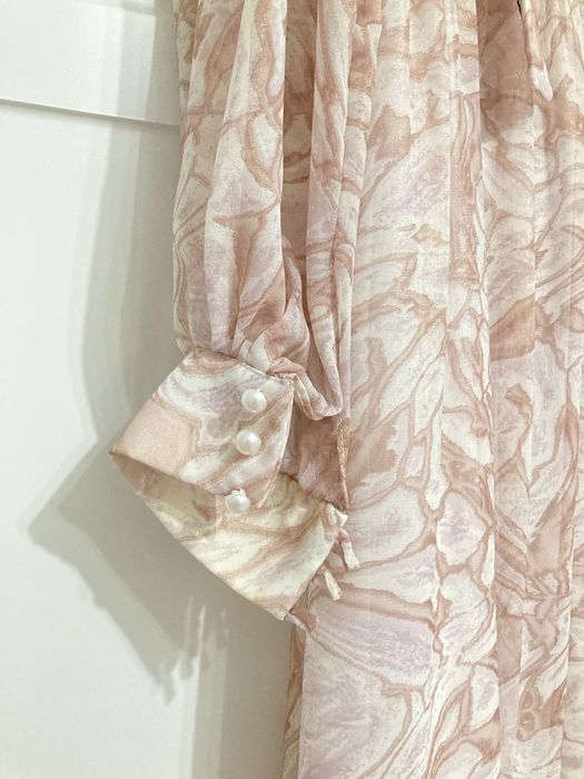 Лазер шифон көйлек, той көйлек