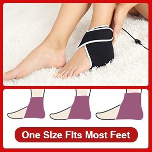 Терапевтично устройство за глезен с червена и инфрачервена светлина