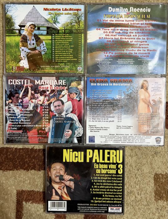 CD original muzica populara veche anii 1990-2000