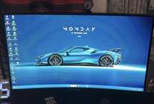 Monitor gaming semicurbat