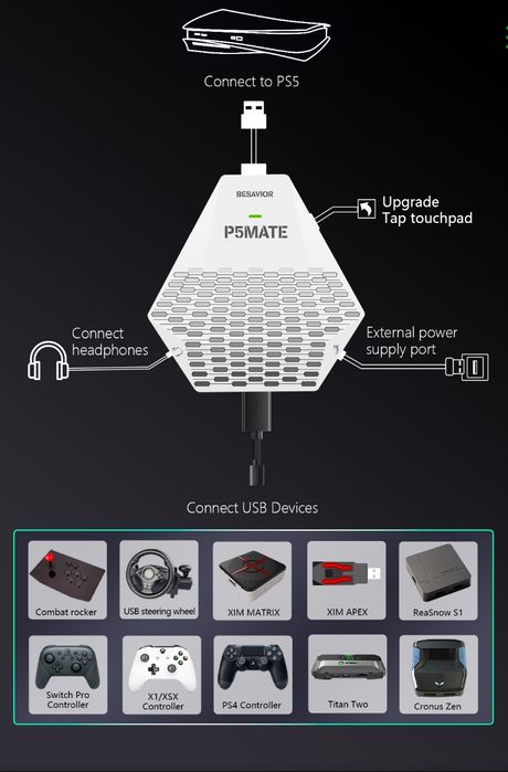 Vand besavior P5MATE