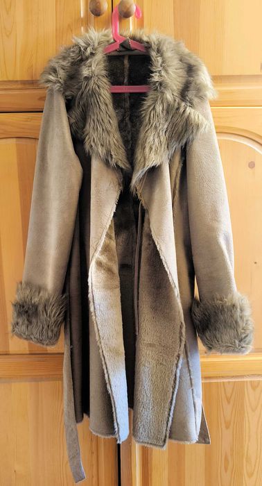 Дамско кожено палто