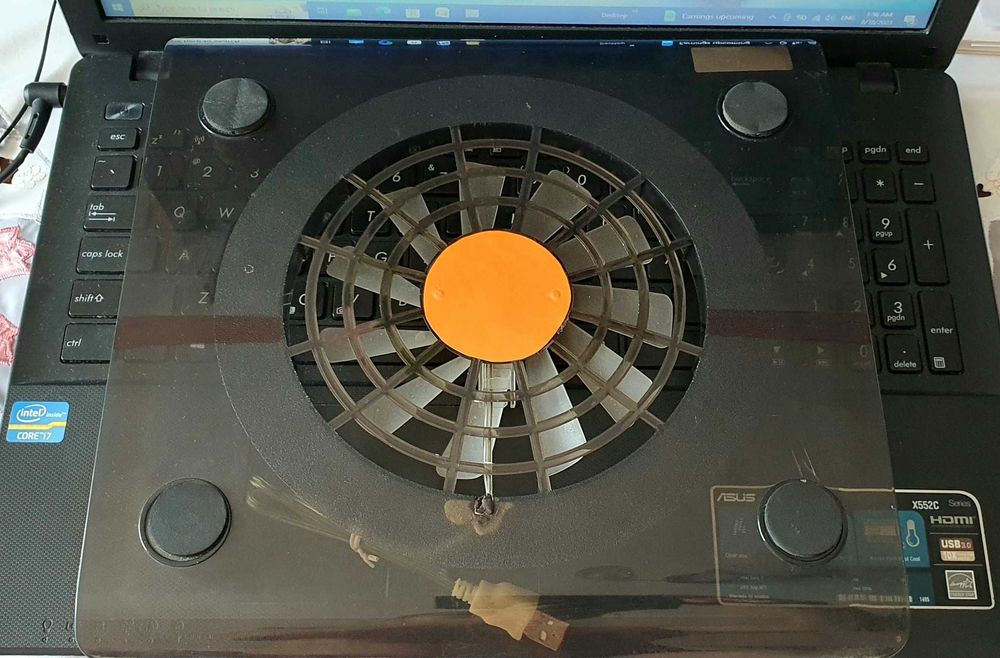 Cooler laptop(ventilator) - Notebook cooling pad – INTEX