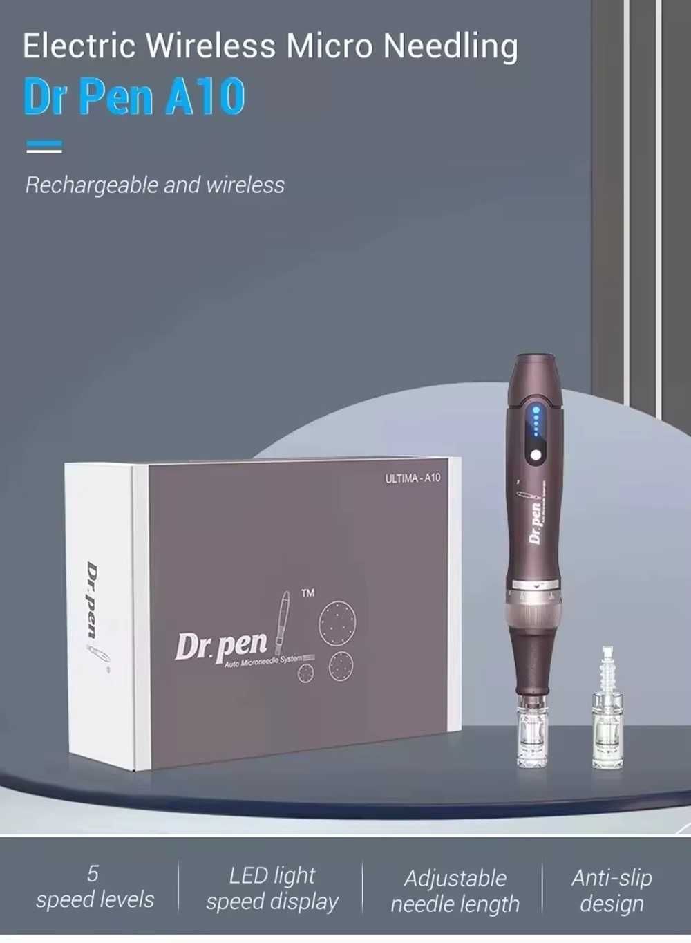 Електрически дермапен Dr. Pen A10 - Грижа за кожата Microneedling
