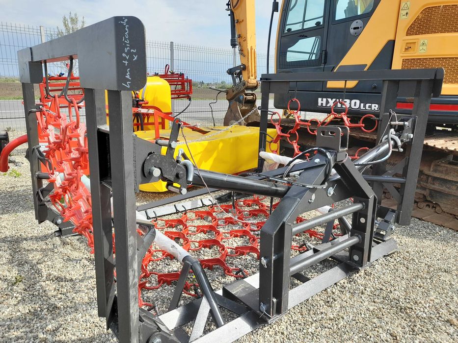 Брада за пасища – 4 м, хидравлично сгъване (Нова)