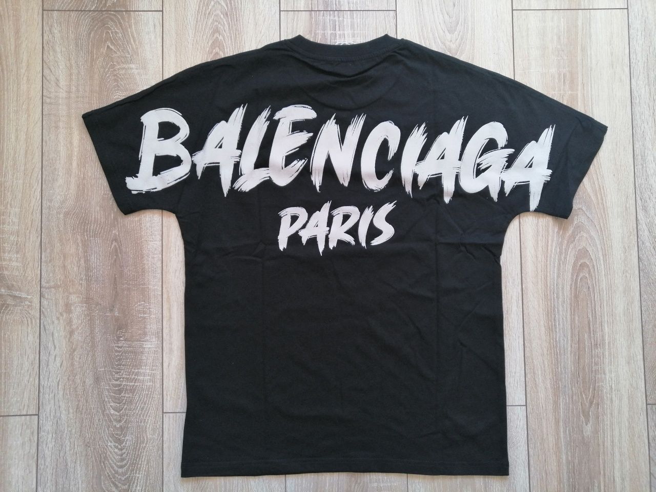 Balenciaga мъжки тениски в бял и черен цвят M XXL
