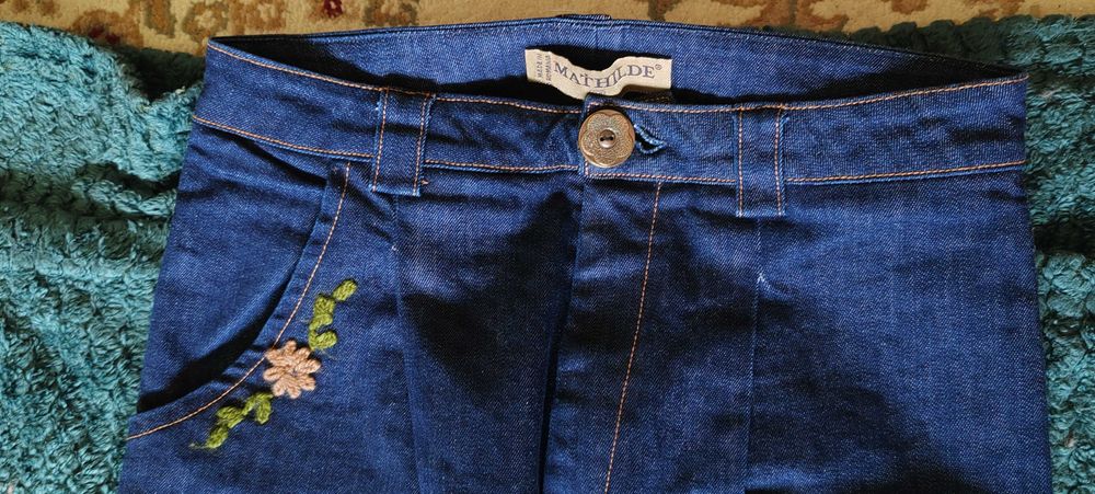 Pantaloni jeans cargo Mathilde