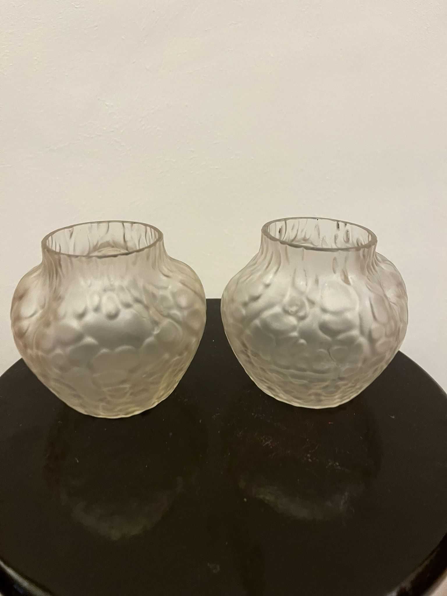 Set 2 vaze cristal bizonat w germaia deosebite vechi bibelouri ieftine