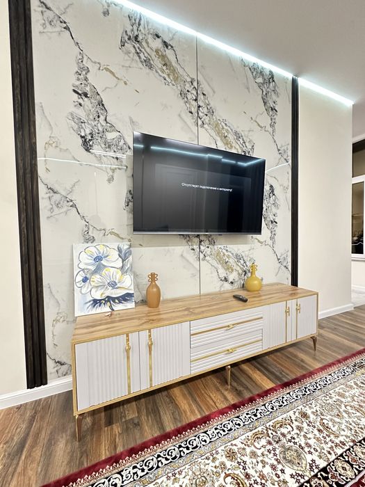 Аренда квартиры Lux посуточно в г. Атырау, 2-х комнатная, в центре.