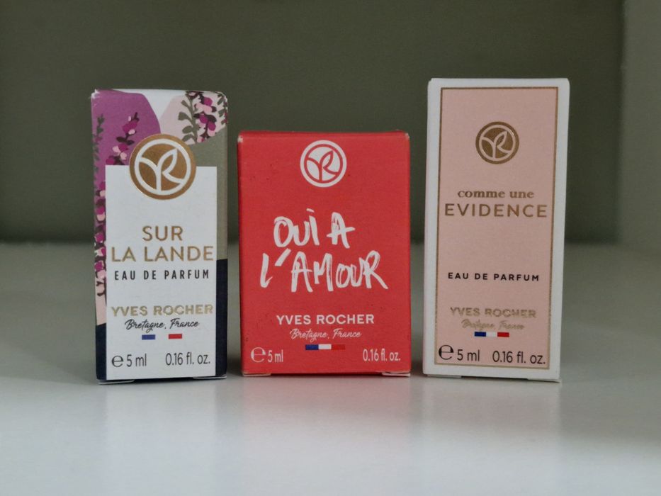 Qui a l'amour/Sur la lande/Evidence Yves Rocher