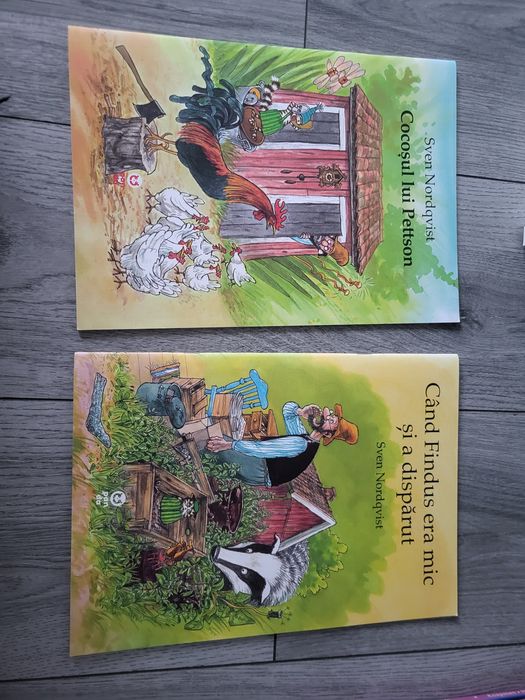 Pachet 11 carti Pettson si Findus