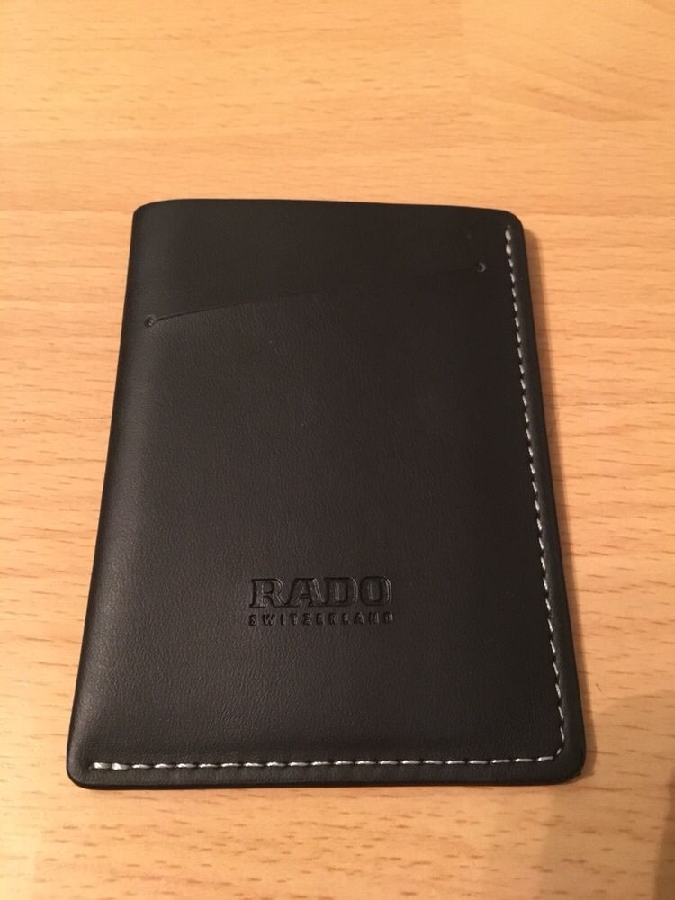 Оригинален кожен калъф за документи RADO