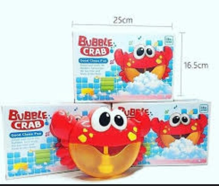 Пузыряшийся краб в ванну