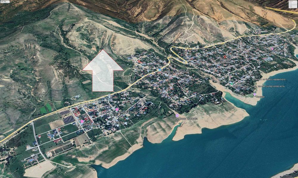 15 гектаров земли у водоёма Чарвак — для выращивание фруктов и овощей