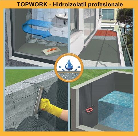 Hidroizolatii membrana pvc / fpo, blocuri, terase, piscine