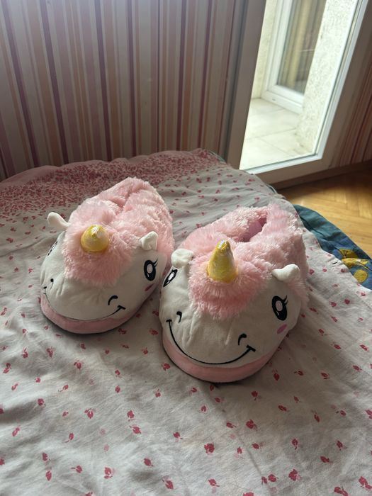 Пантофи еднорог 39-40 номер