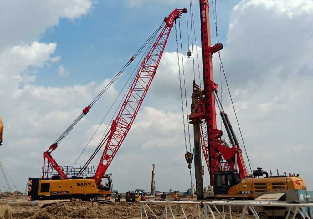 Бурение свай для различных объектов аренда и продажа под заказ