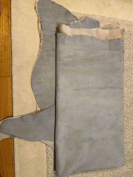 Covor mare din piele vaca