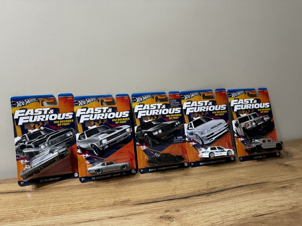 Hotwheels Set Fast and Furious